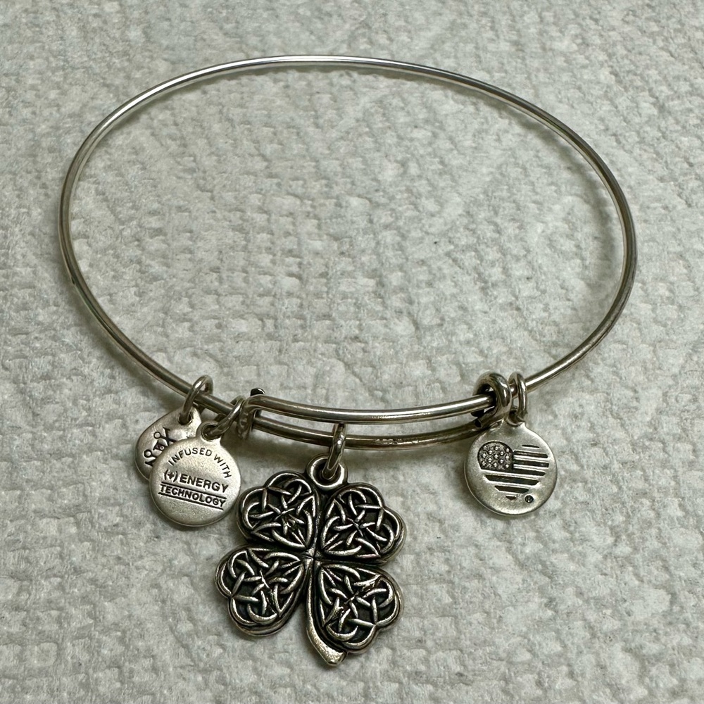 5 Alex and Ani bangles